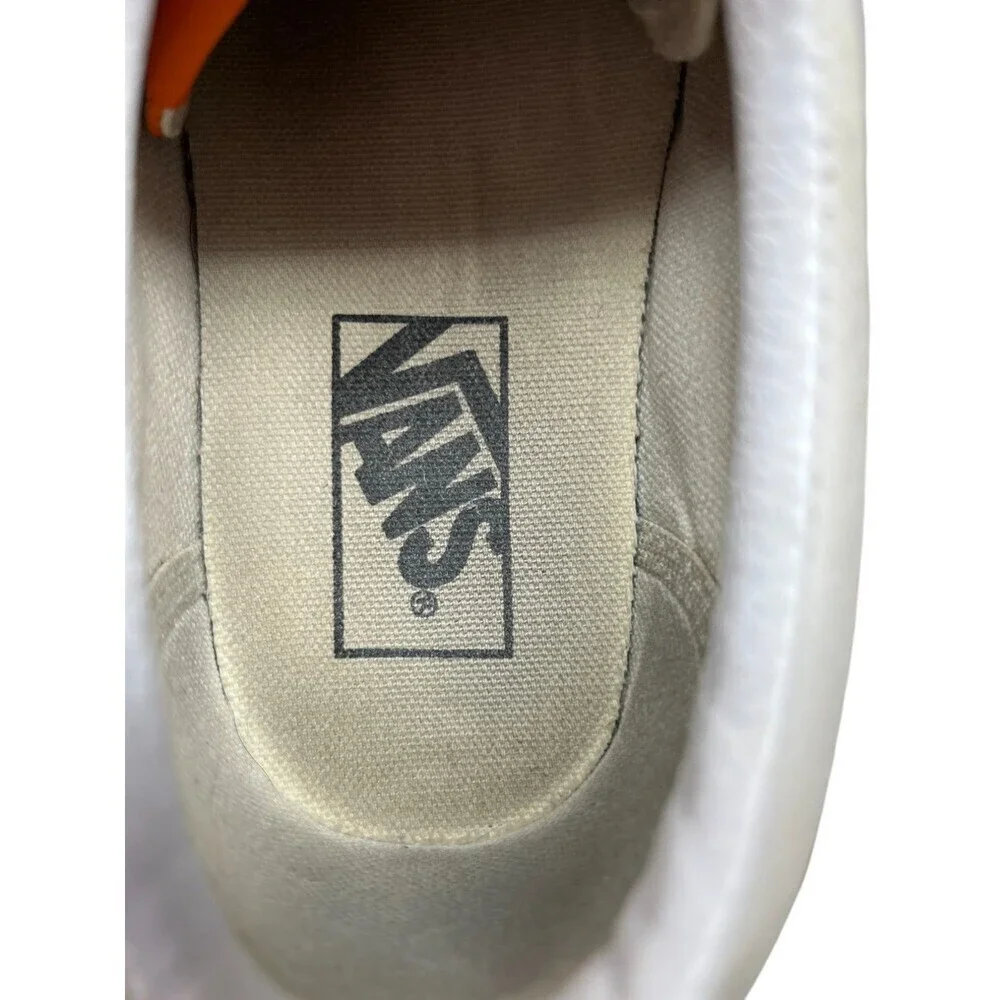 Vans Shoes Men's Size 7 Women's 8.5 Orange Skate Sk8 Sneakers Lace Up
